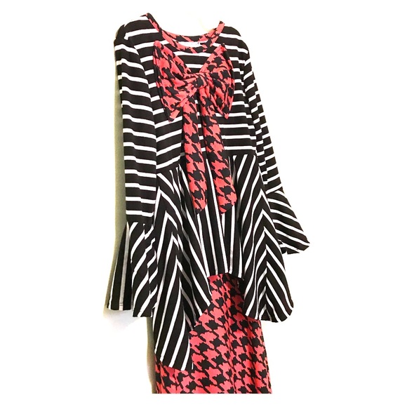 Sharkbite Hem Tunic And Skirt - Picture 1 of 4